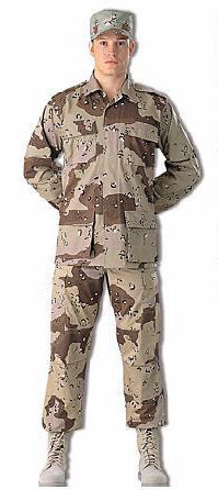 Desert Camoflauge Uniform 46